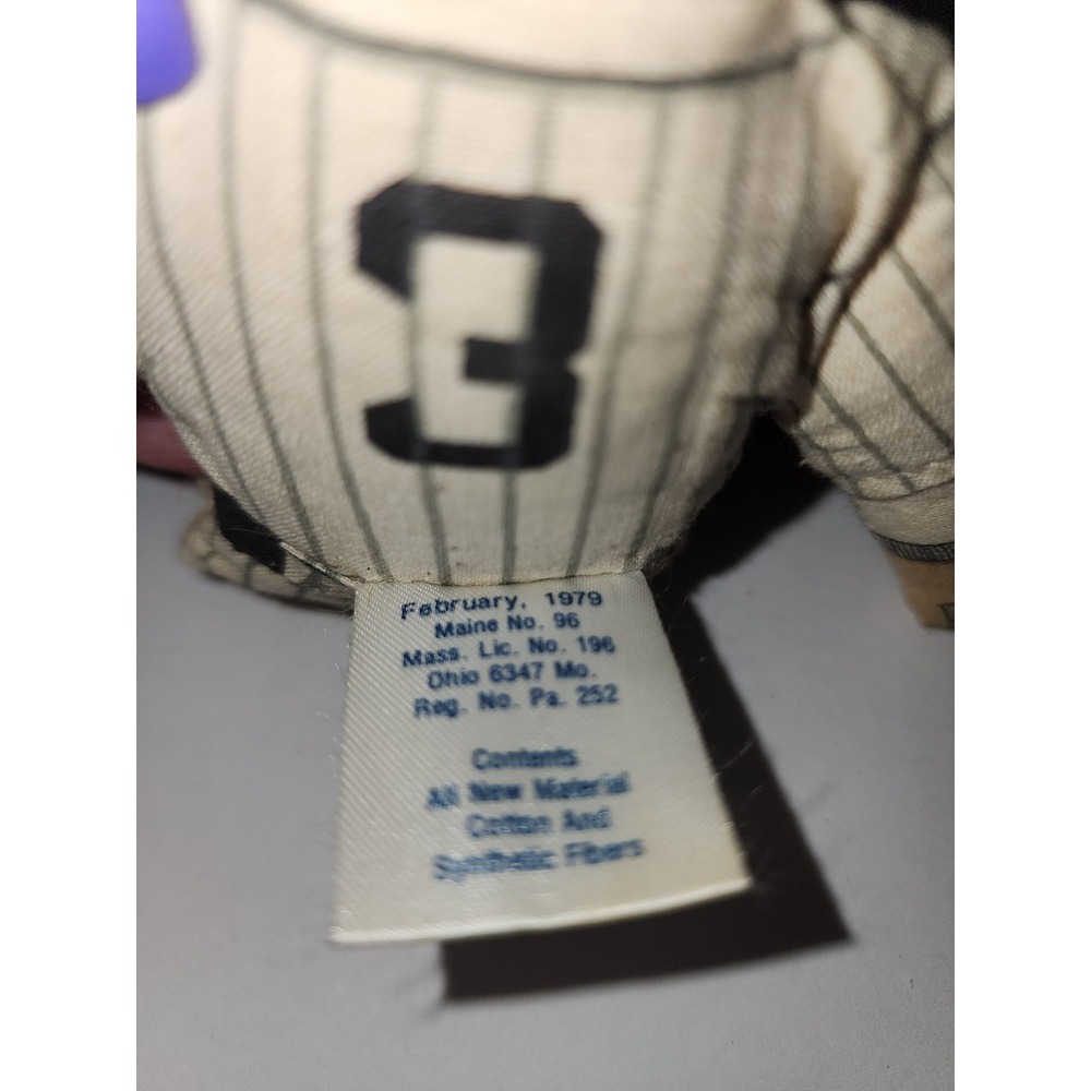 Vintage Hallmark Rag Doll Babe Ruth - Picture 5 of 5